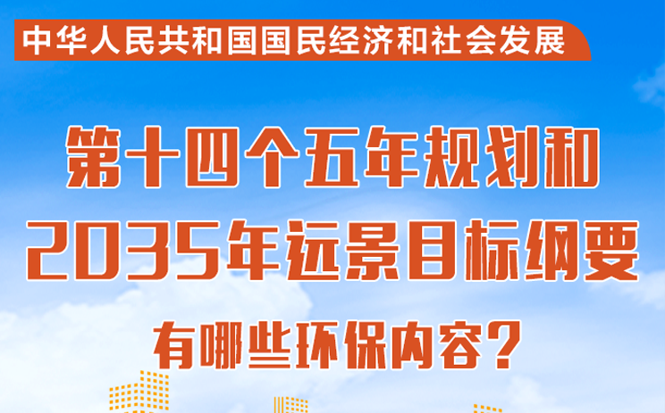 “十四五”规划纲要，有哪些环保内容？一起来看~